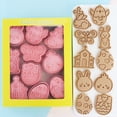 thumbnail image 4 of Conjunto de Herramientas de Cocina Cortadores de Galletas Biscuita de Pascua Conejo Biscuita de Pascua Entusiasta Herramienta de Hornear Conjunto de Diez Conjuntos de Hornear para Cocina, 4 of 7