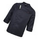 thumbnail image 4 of Chaqueta clásica negra/blanca, uniformes de cocina para restaurante de panadería, abrigo de cocinero Negro l jinwen Chaqueta de chef unisex, 4 of 8