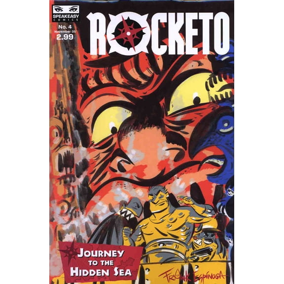 Rocketo #4 VF ; Speakeasy Comic Book