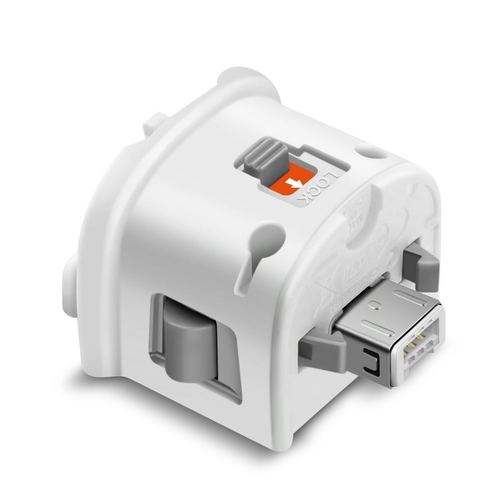 Motion Plus Adapter for Nintendo Wii Controller External Remote Motion Plus Sensor Accelerator
