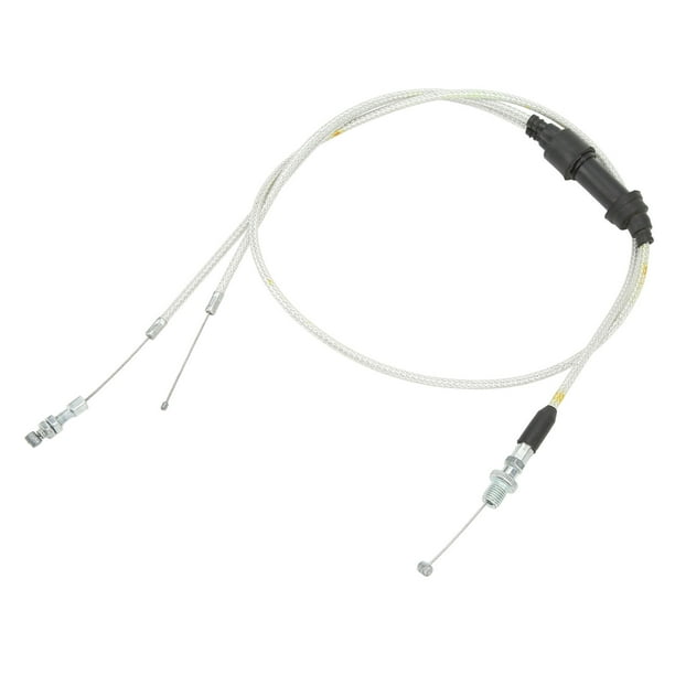 Cable de acelerador doble para motocicleta, de mejor rendimiento y alta resistencia para motores CG150CC, 200CC y 250CC.