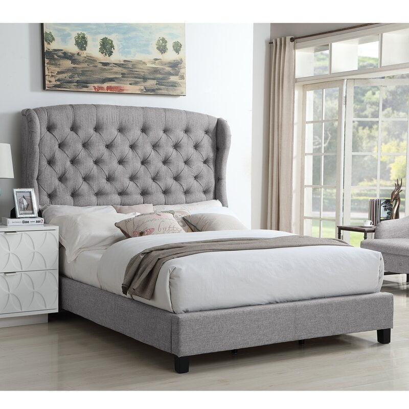 Alton upholstered bed deals