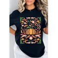 thumbnail image 6 of Unique and Modern Pumpkin Design T-Shirt - Black and White Abstract Print | [ZhiHiMeRi] | (US 16-18)XL, 6 of 8