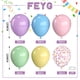 thumbnail image 2 of Globo FEYG, color macarrón pastel, 30 unidades, 12 pulgadas, con cinta, 2 of 8