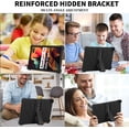 thumbnail image 4 of Kebiory for SHARECLOUD P10_T Tablet Case,Shockproof Lightweight Protective Kids Friendly Silicone Adjustable Stand Cover for FIRYMID 1060C/Frameflow P10-A/Kairisy-P10A 10 inch Tablet(Black), 4 of 7