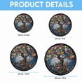 thumbnail image 6 of Stained Glass Window Hanging Tree Of Life - Stained Glass Window Hanging Tree Of Life, Festival Gift Ornament, Home Wall & Window Art, Brightens Any Space with Light, 6 of 6