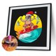 thumbnail image 2 of Cuadros Decorativos Taladro redondo completo pintura de diamante Santa Claus Kits 5D DIY ilustraciones (B4937) Likrtyny embutido en tela, 2 of 9