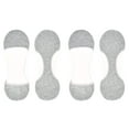 thumbnail image 2 of InvisaSock Closed Toe 2 Pair Pack Socks - Heather Gray, 2 of 2