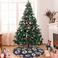 thumbnail image 7 of Sikiie Sloth with Donuts 30-48 inches {designName} Print Christmas Tree Skirt Snowman Xmas Tree Skirt with Edge Christmas Decorations for Holiday Party36", 7 of 7