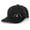 Black/Black, variant on Simple Scenic Mountain Pine Tree Mens Embroidered Mesh Back Trucker Hat Baseball Cap, Black/Black
