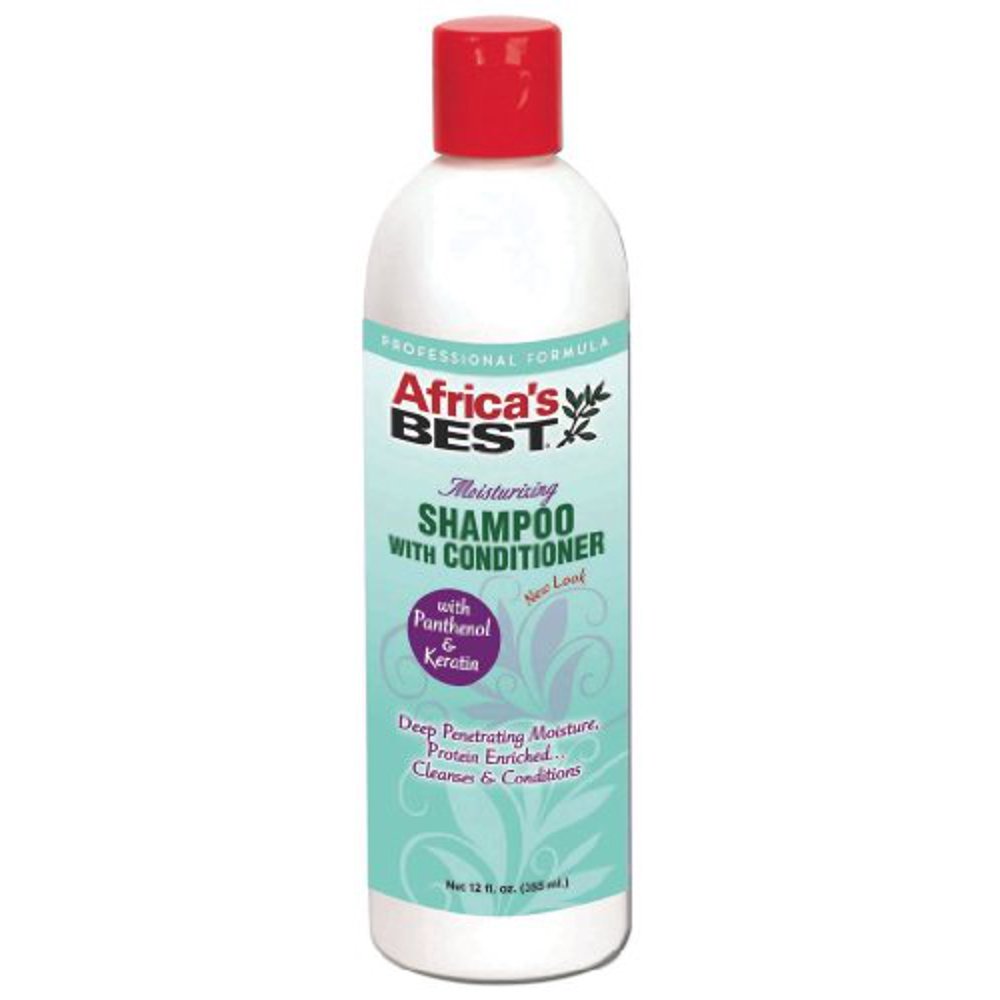 Africa's Best Moisturizing Shampoo and Conditioner 12 oz. (Pack of 2