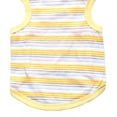 thumbnail image 2 of Cute Puppy Cat Kitten T-shirt Vest Summer Pet Dog Cat Clothes Stripe Print Dog Shirts Apparel, 2 of 6