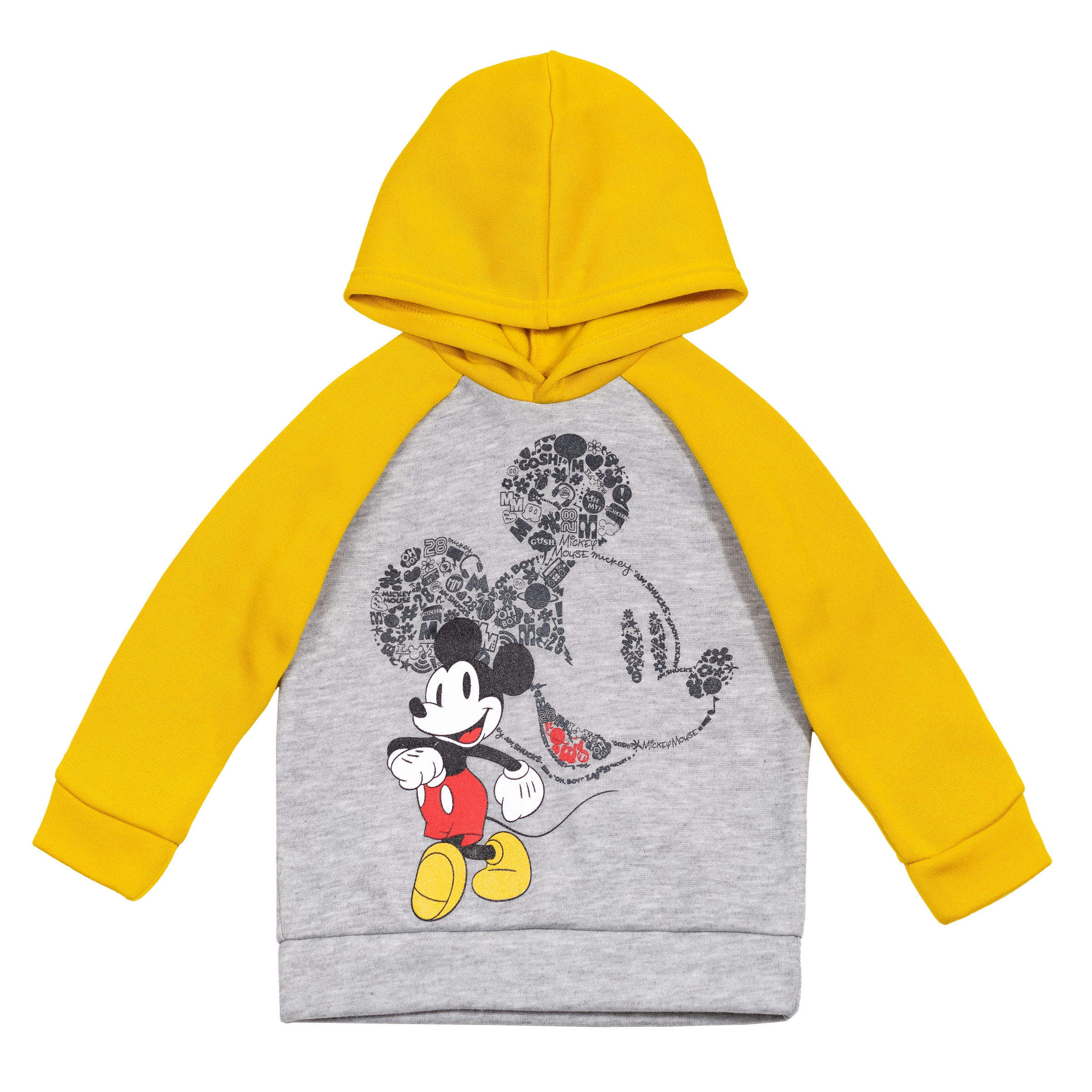 Disney Mickey Mouse Boys Fleece Pullover Hoodie
