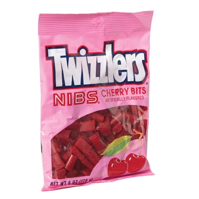 Twizzlers Cherry Nibs Licorice 6 oz 12/Carton (HEC54413) - Walmart.com