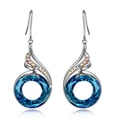 thumbnail image 1 of Aretes Kate Lynn Phoenix de cristal de 1,14" joyería, 1 of 6