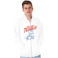 thumbnail image 5 of Dennis The Menace Here Comes Trouble Zip Up Hoodie Men's Women's Brisco Brands M, 5 of 6