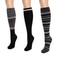 thumbnail image 4 of MUK LUKS Women's 3 Pair Pack Compression Socks, 4 of 6