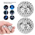 thumbnail image 2 of Gegong Palm Massage Ball,1 Pair Mag Netic Massage Ball Hand Massage Acupressure Therapy Ball Silver, Hand Massage Ball, 2 of 8