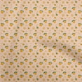 thumbnail image 1 of oneOone Cotton Flex Peach Fabric Coffeeinated & Vaccinated Fabric For Sewing Printed Craft Fabric By The Yard 40 Inch Wide, 1 of 4