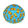 thumbnail image 1 of Gorro de ducha Wizfuyq Yellow Rubber Duck para mujer impermeable, 1 of 9