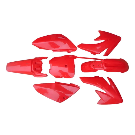 Applicable to Fender Fairing Kit for Honda CRF70 Dirt Bike, Red