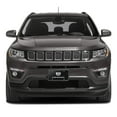 thumbnail image 4 of Jeep Compass 3D Dual Logo Black Stainless Steel License Plate, 4 of 5