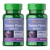 (2 pack) Passion Flower 1000 Mg, 60 Count by Puritan's Pride