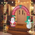 thumbnail image 3 of 10ft LED Christmas Lights Decorative Ladder Lights with Santa Claus, Christmas Decor Light with Santa Claus for Indoor Outdoor, Window, Garden, Home, Wall, Xmas Tree Decoration, 3 of 4