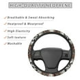 thumbnail image 2 of Renewold Southwest American Tribal Navajo Brown Auto Steering Wheel Cover Universal 15 Inch Anti-Slip Neoprene Southwest Tribal Car Steering Wheel Protector for Women Men, 2 of 6