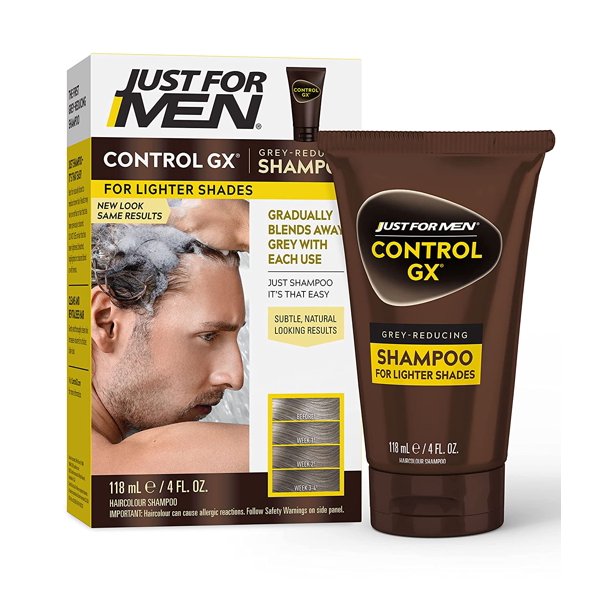 Just For Men Control GX Gradual Gray Reduction Daily Hair Shampoo for