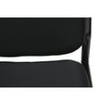 OFM Fabric Armless Guest and Reception Chair, in Black (405805)