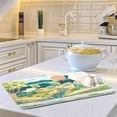 thumbnail image 6 of Dish Drying Mat for Kitchen Counter | Reversible, Super Absorbent & Hanging | 16x18 / 18x24 Inch (S/M)，Peaceful Life, 6 of 8