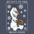 thumbnail image 2 of Juniors Frozen Warm Hugs From Olaf Sweatshirt, 2 of 3