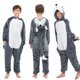thumbnail image 4 of Conjuntos de pijamas Kigurumi de unicornio para niños, disfraz de dibujos animados de animales de Halloween, Jumpusits de dinosaurio de Navidad para 4-12 años, 4 of 4