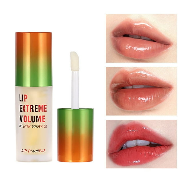 Xihbxyly Aceite Labial Hidratante, Brillo Labial Nutritivo Transparente Perlado, Bálsamo Labial Hidratante de Larga Duración, Brillo Labial de Fácil Aplicación, Cuidado Labial Diario, Brillo Que Dura