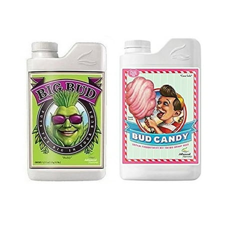 Advanced Nutrients Big Bud and Bud Candy Bundle Set Fertilizers Hydroponics (1 (The Best Hydroponic Nutrients)