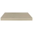 thumbnail image 2 of vidaXL Floating Wall Shelves 2 pcs Oak 50x23x3.8 cm MDF, 2 of 5