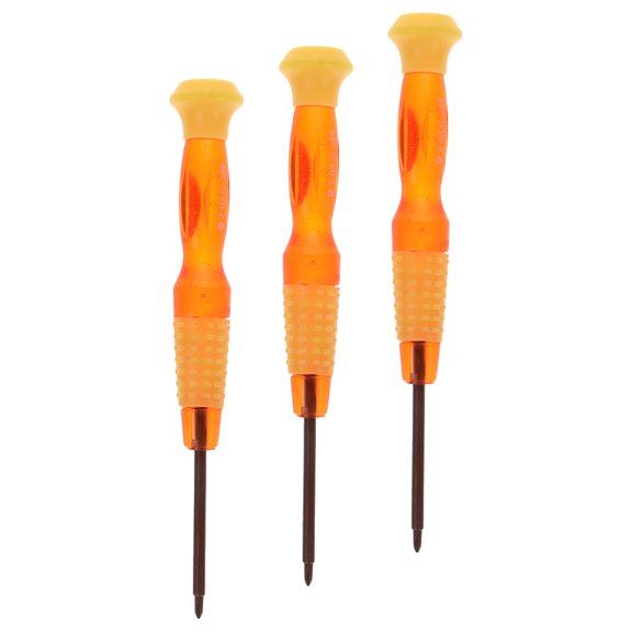 Hemoton 3pcs Anti-Slip Screwdriver For Car Folding Key And Remote Control Back Cover Screwdriver Tool For Electronics Watch Headphone Repair Maintenance