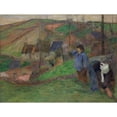 thumbnail image 3 of Paul Gauguin 24x19 Black Modern Framed Museum Art Print Titled - Landscape of Brittany, 3 of 5