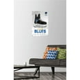 thumbnail image 2 of NHL St. Louis Blues - Drip Skate 21 Wall Poster with Pushpins, 14.725" x 22.375", 2 of 3