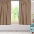 Curtain Pure Pigment Color Rod Curtain Border Curtain Short Curtain