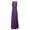 Purple, variant on Women's Transformer Dress Multi Way Wrap Backless Wedding Evening Gown Convertible Floor Long Formal Dress