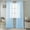 Blue, variant on RT Designers Collection Celine Sheer 55 x 90 in. Rod Pocket Curtain Panel White