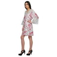 thumbnail image 4 of Moomaya Printed Robe For Girls Cotton Plus Size Nightwear Summer Bathrobes, 4 of 6