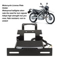 thumbnail image 4 of Soporte Para Matrícula De Motocicleta, Visibilidad Mejorada, Soporte Para Matrícula Antioxidante, Soporte De Luz Para KLX230SM 2021 A 2023, 4 of 7