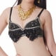 thumbnail image 2 of Top de sujetador con lentejuelas, ideal para fiestas y eventos. negro, 2 of 9