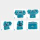 thumbnail image 4 of Bolsa Grande Unisex Jinwen Bolsa Plegable Equipaje Deportivo Gimnasio Yoga Bolsa de Hombro Impermeable, 4 of 8