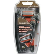 Angle View: GoodSense® M5 Magnum Disposable Razor 3ct Case Pack 36