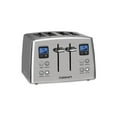 Cuisinart Toasters 4 Slice Countdown Metal Toaster, New, CPT435P1