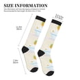 thumbnail image 2 of Lsque Corgi In The Shower Cap Bathing Pattern Sport Compression Socks for Men & Women 15-20 mmHg Knee High Nurse Pregnant Running Medical and Travel Athletic, 2 of 6